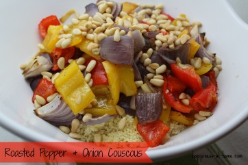 Roasted Pepper and Onion Couscous