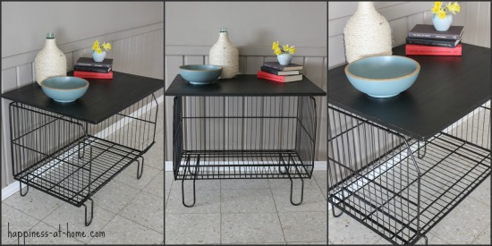 Wire Crate Table